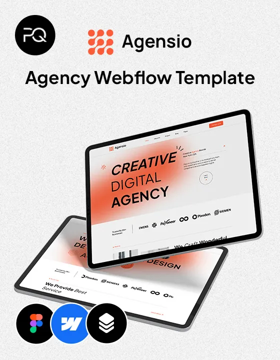Agensio - Agency Website Template