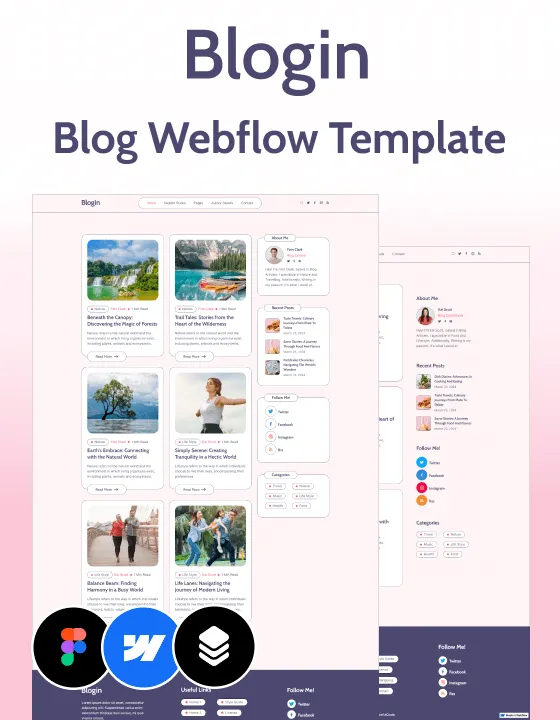 Blogin - Blog & Editorial Website Template