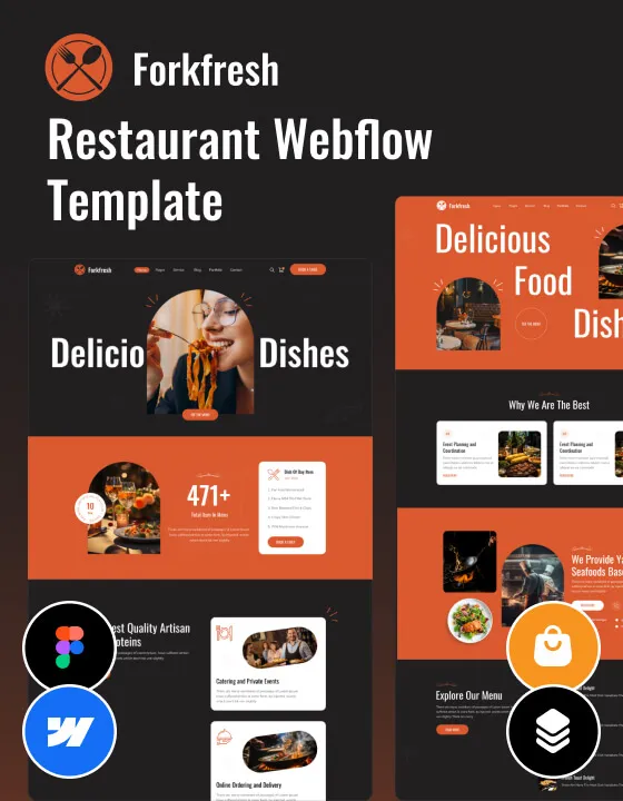 Forkfresh - Restaurant Website Template