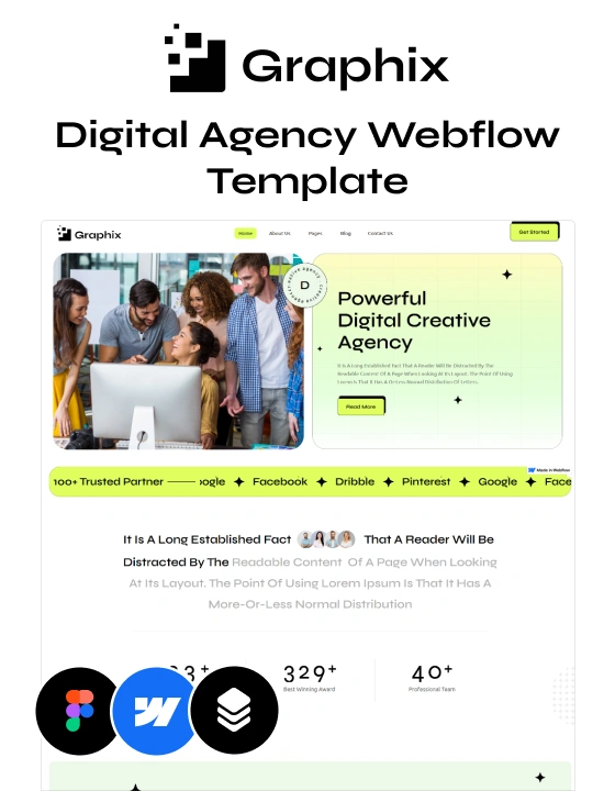 Graphix - Digital Agency Website Template