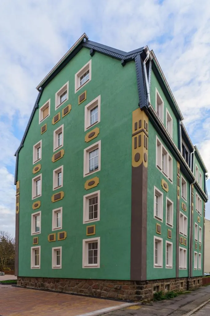 Sanierte Jugendstil-Fassade
