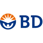 BD logo with a blue stylized bowl and an orange sunburst above, next to blue letters 'BD'.