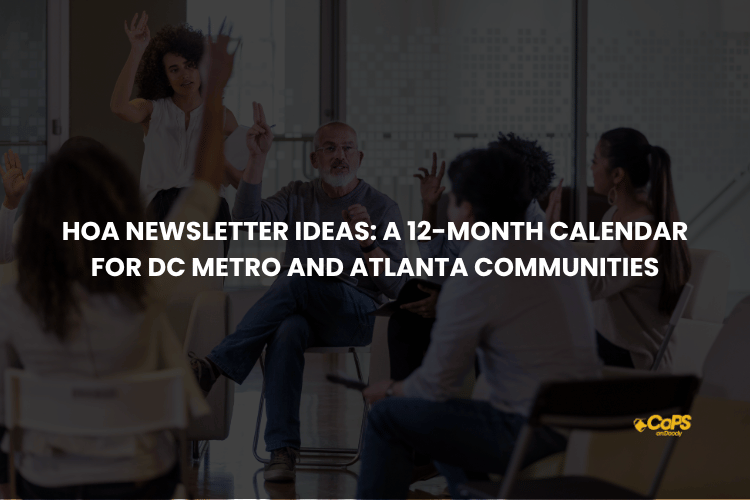 HOA Board Meeting Agenda Template