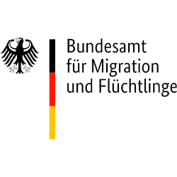 Logo des Bundesamts für Migration und Flüchtlinge (BAMF) – zugelassener Träger für Integrationskurse in Fürth