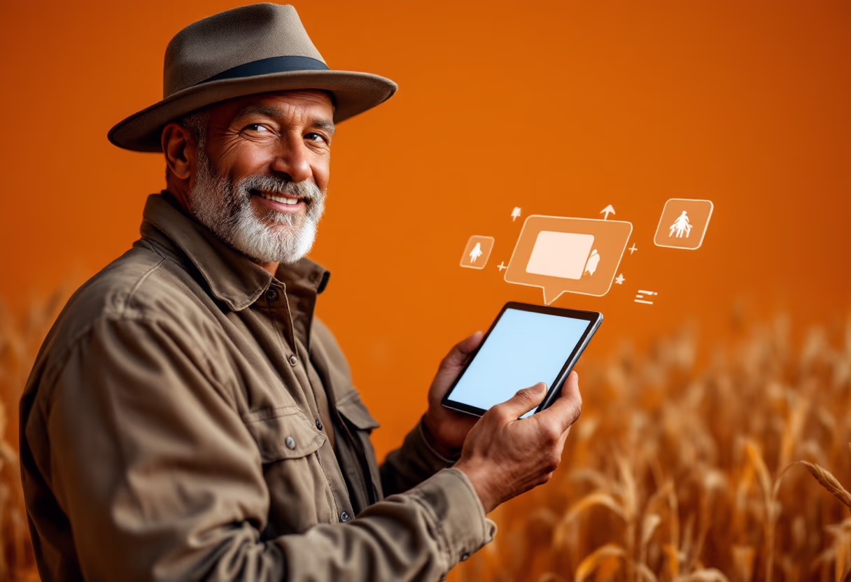 image of agricultural technology usage