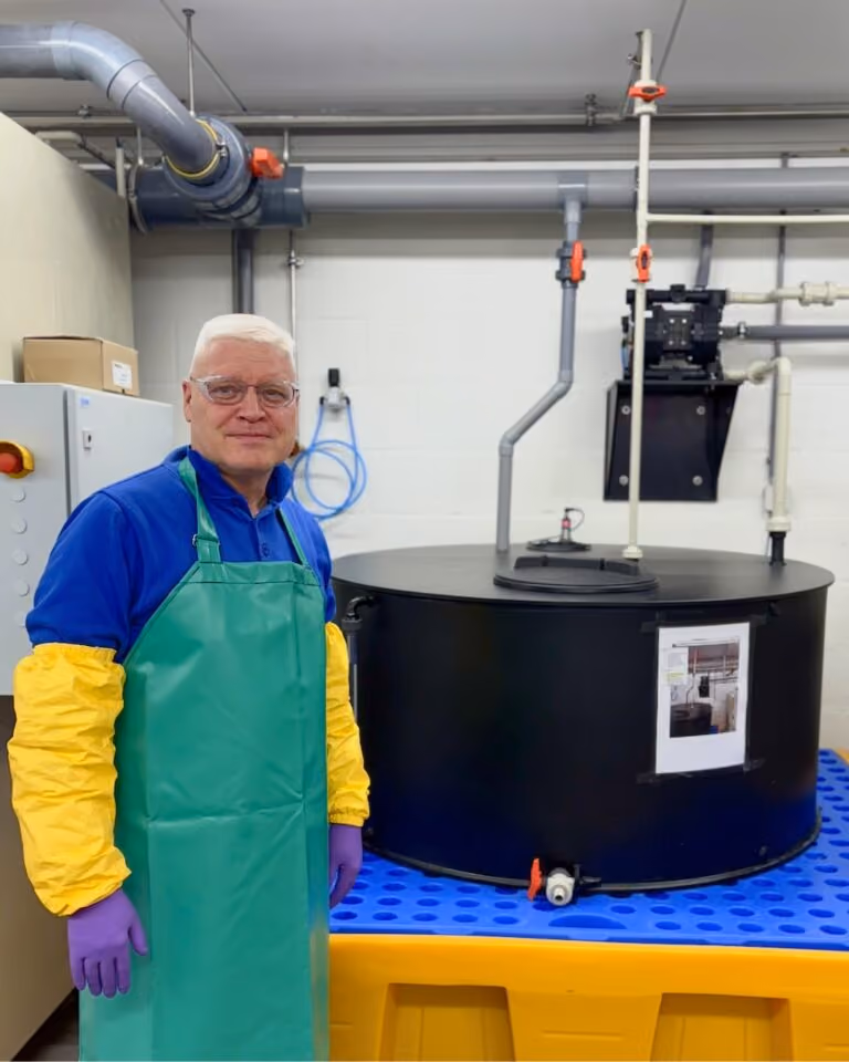 LouwersHanique Transforms HF Waste Into Clean Water