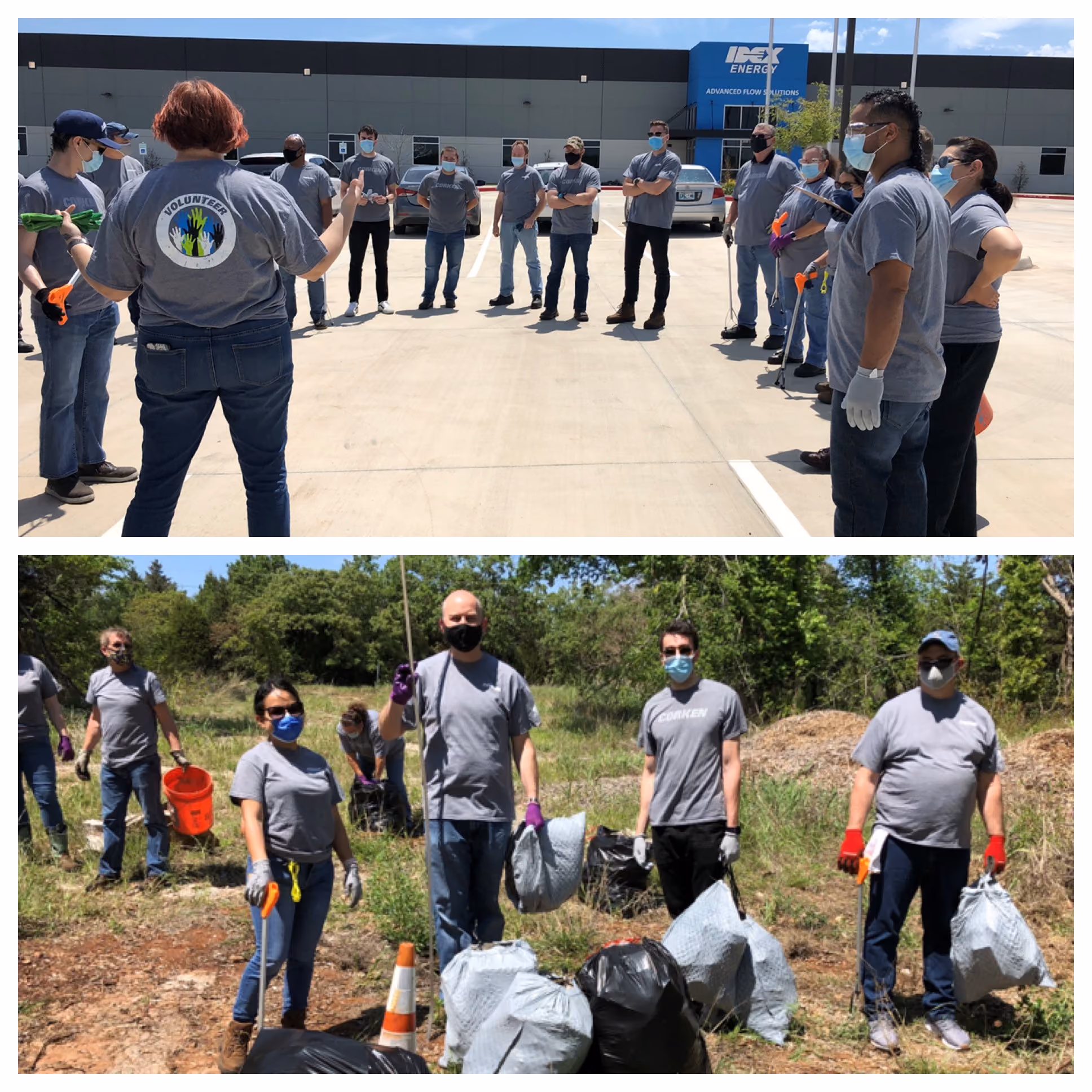 Advanced Flow Solutions Team Volunteers for “LitterBlitz” Restoration Project