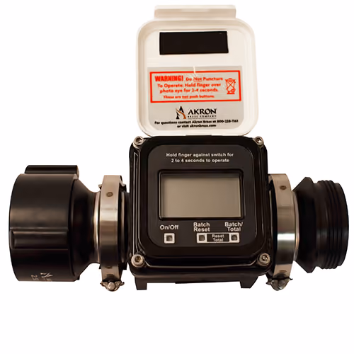 A photograph of the Akroflow meter