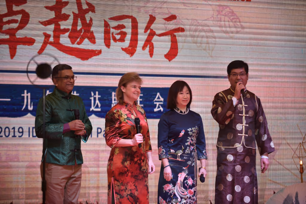 A presentation at IDEX China