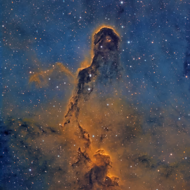 The Melotte 15 Nebula taken with an FLI Kepler KL4040 camera.