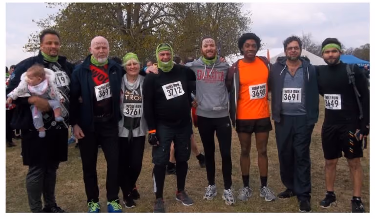 GODIVA team members at The Wolf Run