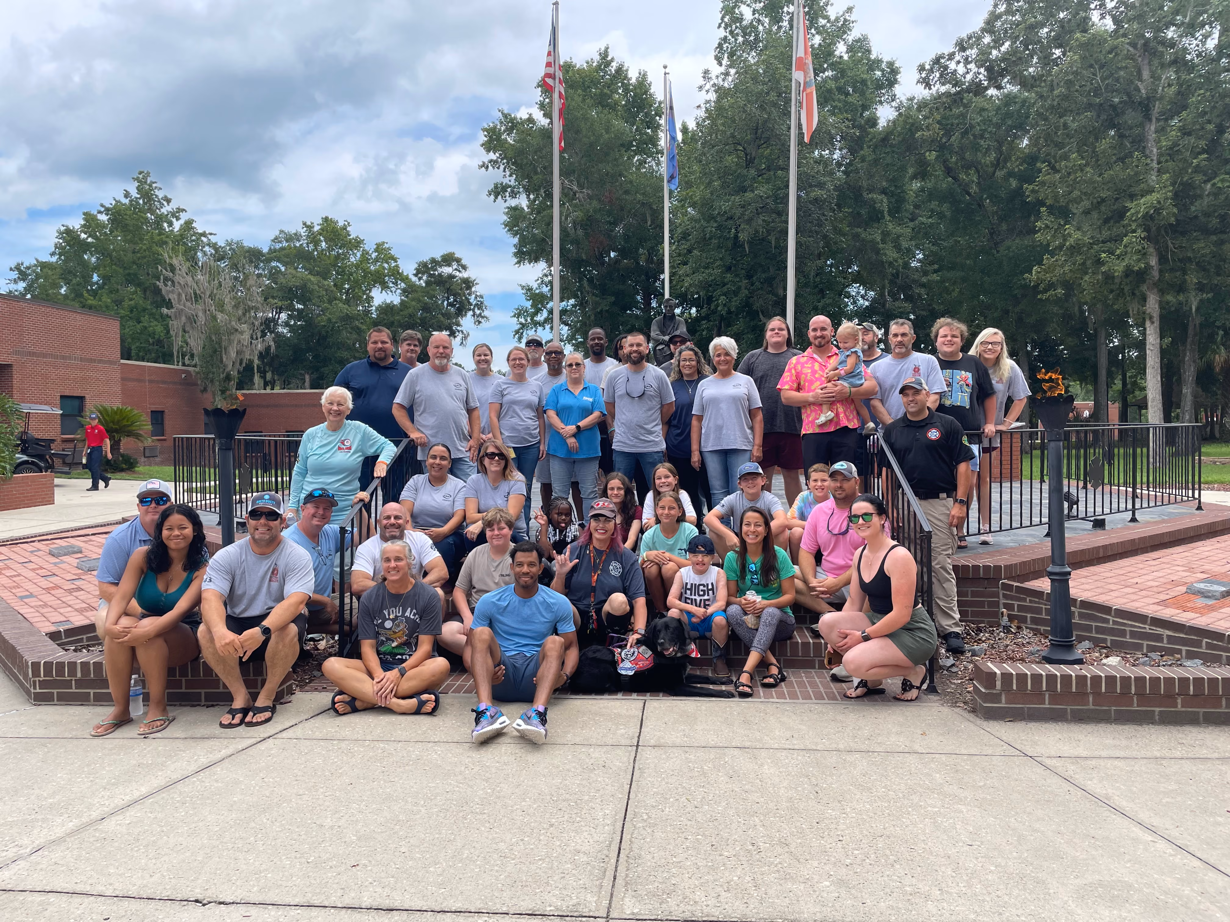 Hale Volunteers with Local Camp for Children Burn Survivors