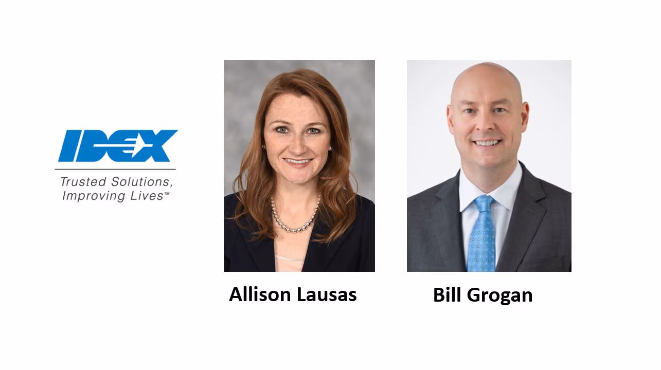 Photographs of Allison Lausas and Bill Grogan