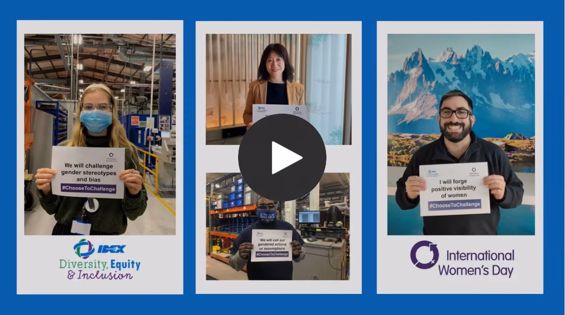 IDEX International Women's Day video thumbnail