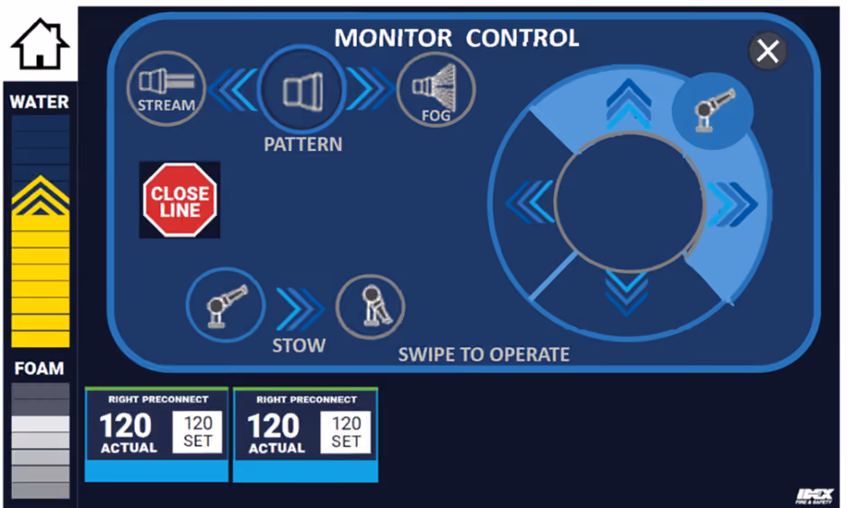 A screenshot of the SAM UI
