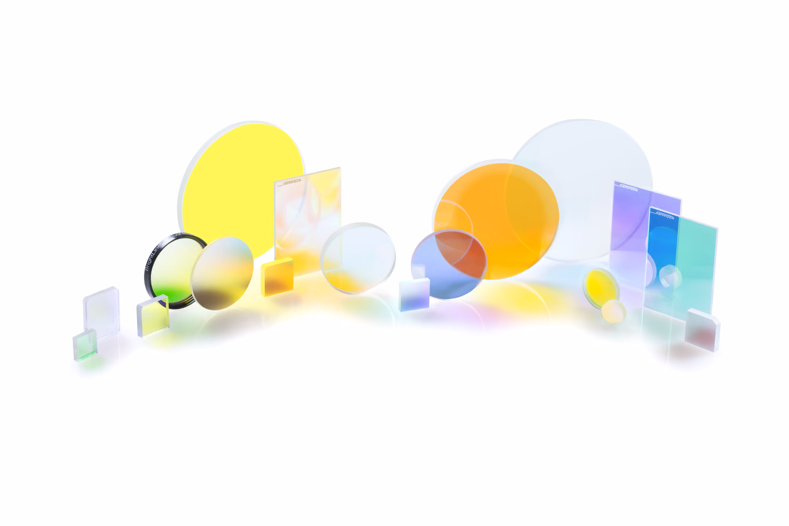An array of lenses