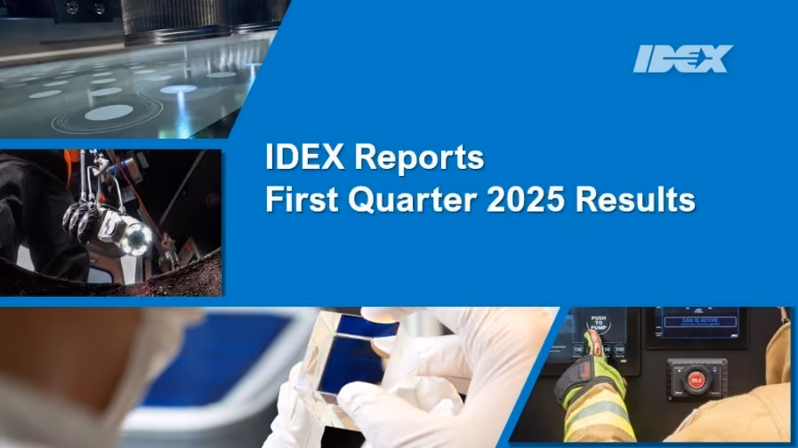 IDEX Q1 2025 Results