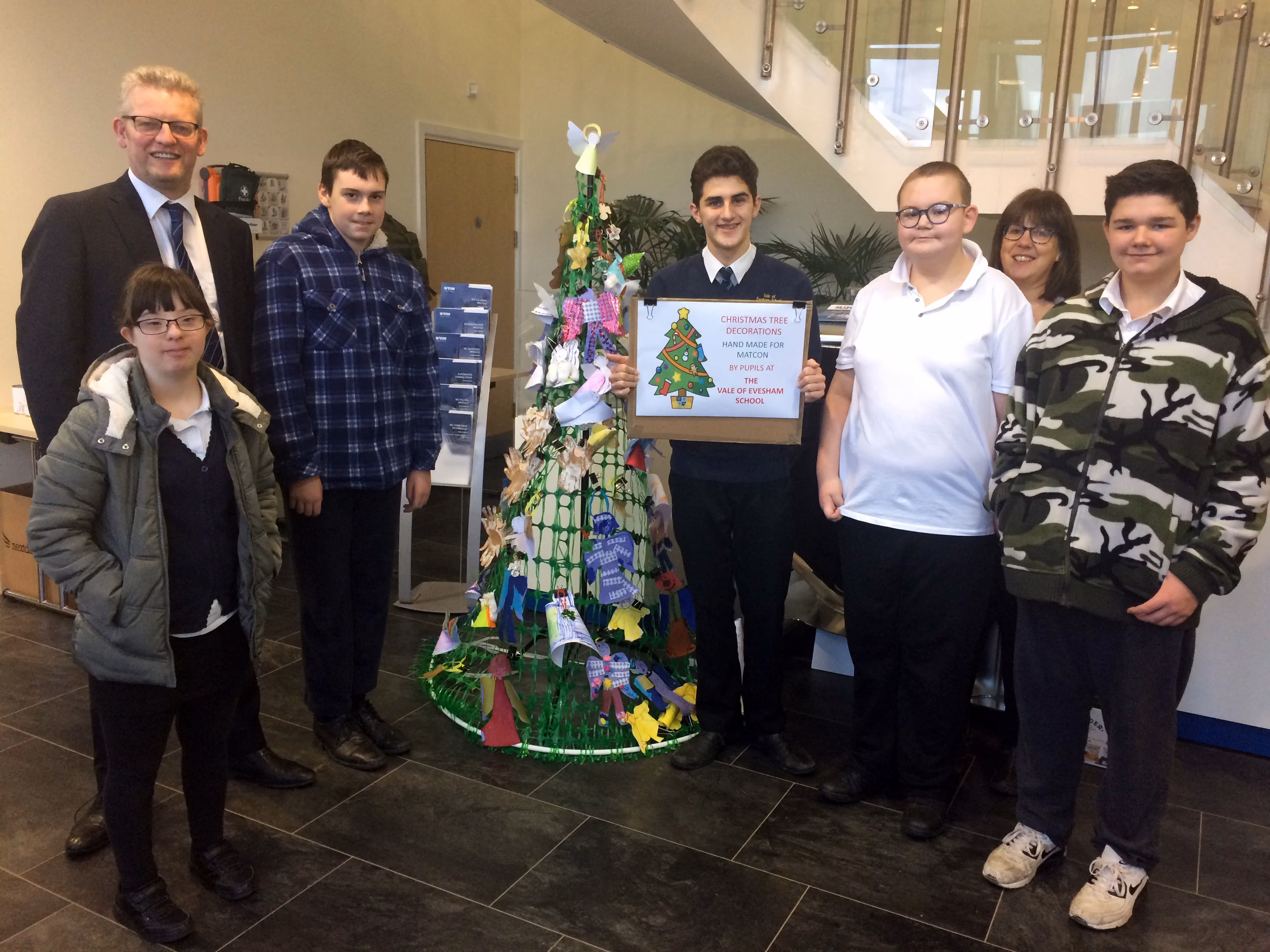 Local U.K. school shows appreciation for longtime Matcon partnership