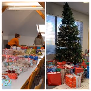 Images from the IPEK toy drive
