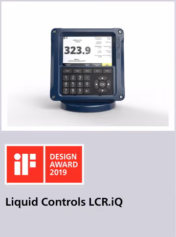 A showcase image of the Liquid Controls LCR.iQ