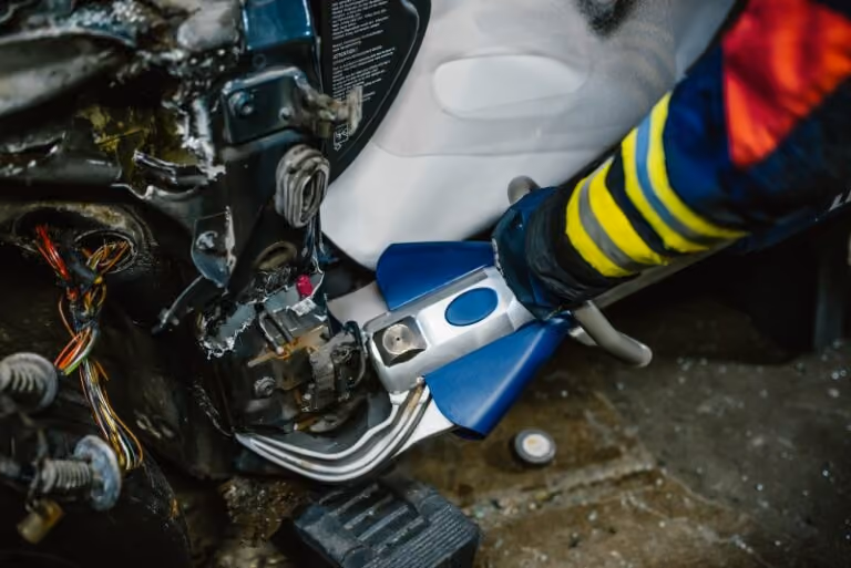 A photograph of someone using an extraction tool