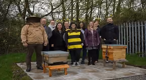 New Community Garden has PPE Employees Buzzing with Excitement