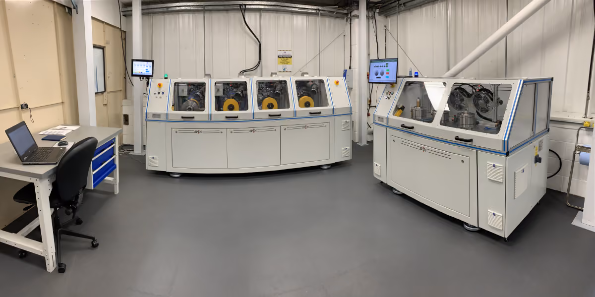A wide angle photograph of the FTL Testing facility