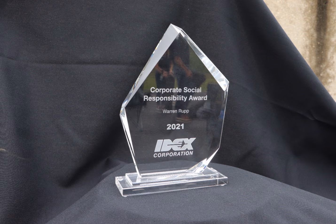 Warren Rupp Supports YMCA with Food Donations, Celebrates Corporate Social Responsibility Award