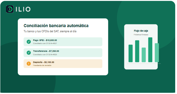 Conciliación bancaria automática para PYMEs en México