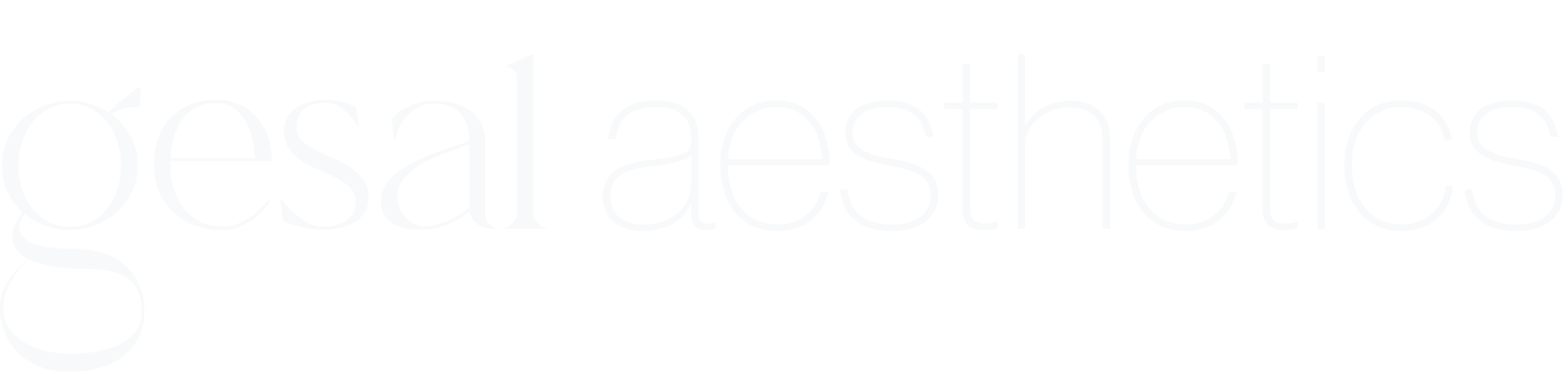 Logo von gesal aesthetics in weißer Schrift auf transparentem Hintergrund.