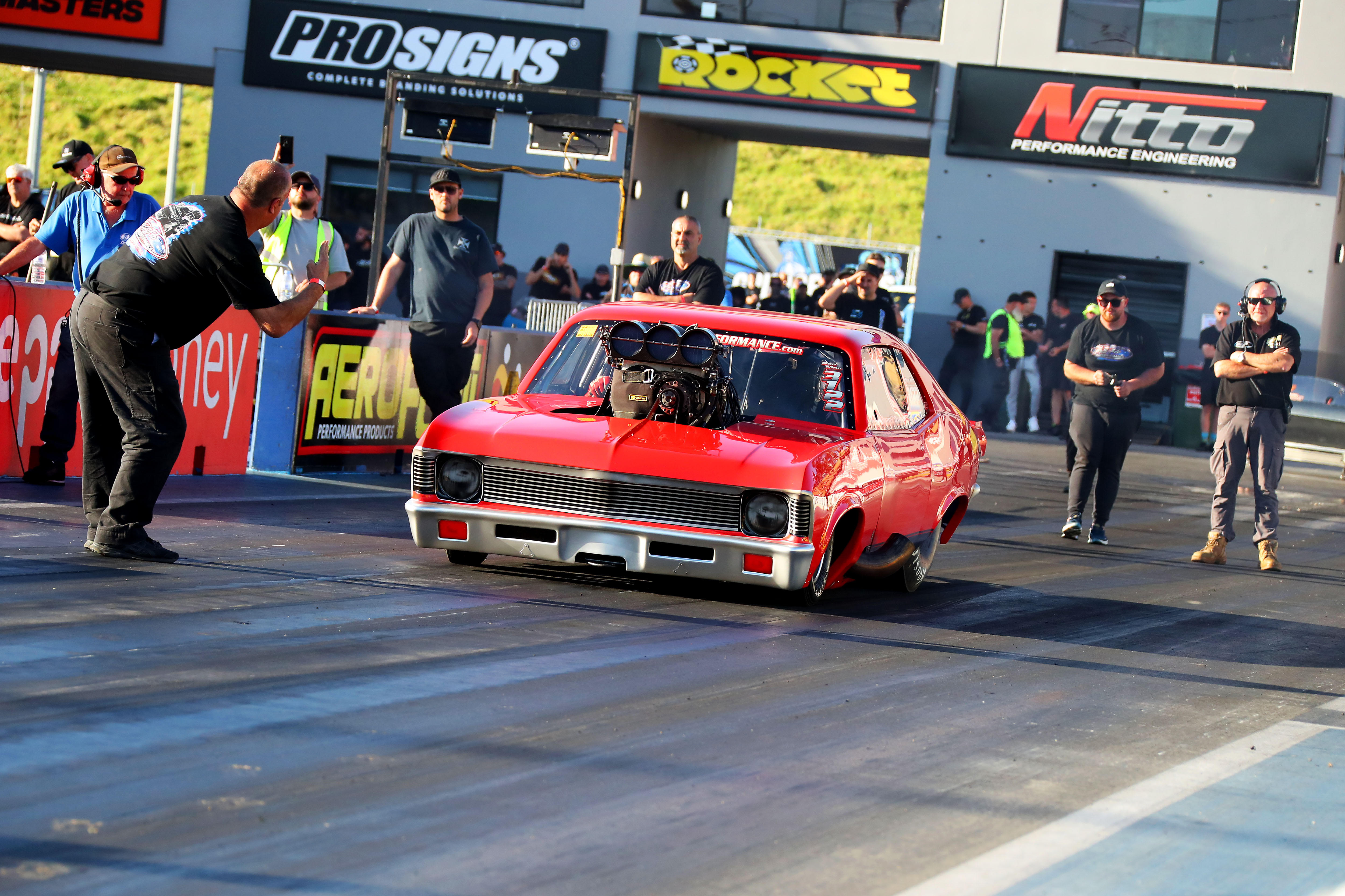 Grudge Kings 2024 Sydney burnout action shot