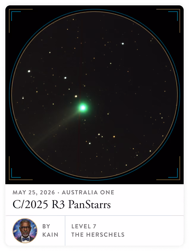 Observation of C/2025 R3 PanStarrs