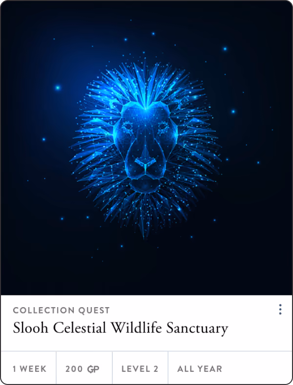 Quest: Slooh Celestial Wildlife Sanctuary