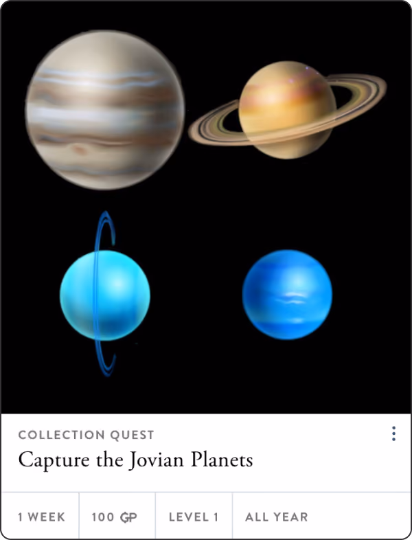 Quest: Capture the Jovian Planets