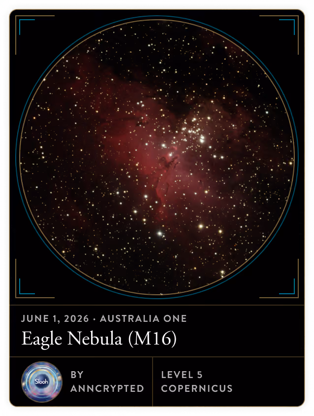 Observation of Eagle Nebula (M16)