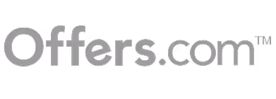 Offers.com logo in gray text with trademark symbol.