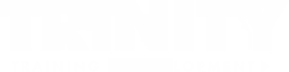 Text logo reading TRINITY with smaller text underneath