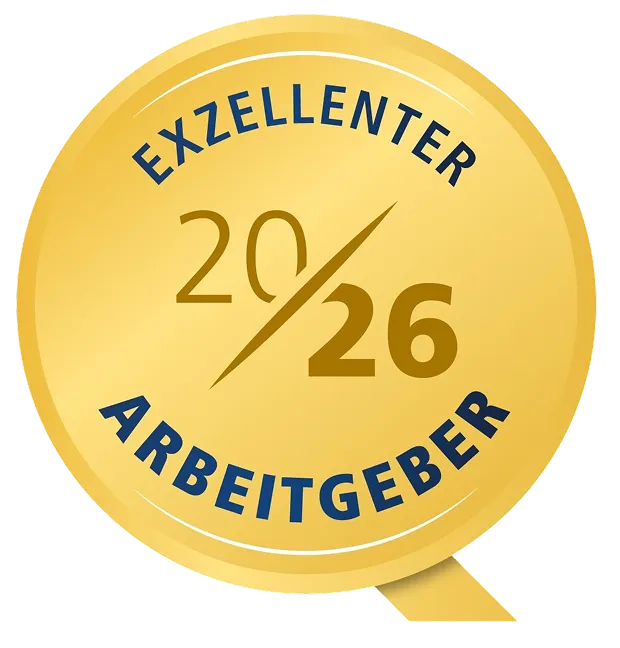 Auszeichnung Exzellenter Arbeitgeber 2026 – Goldenes Q