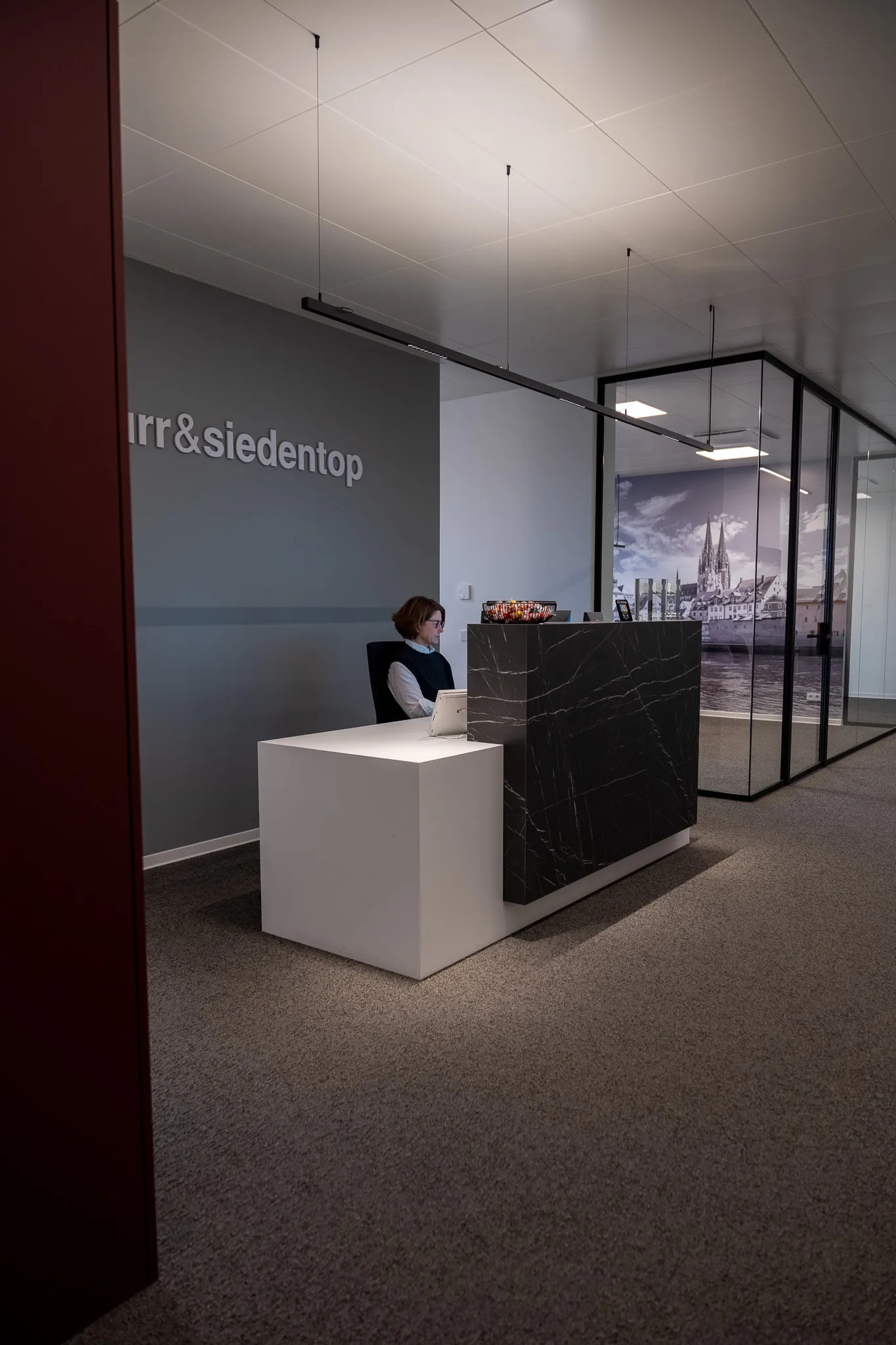 Büro msptax Murr & Siedentop Regensburg – Modernes Kanzleiumfeld