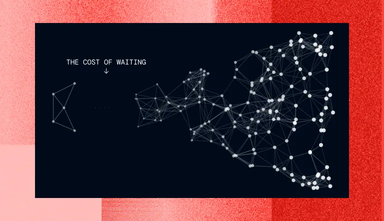 The cost of waiting creates a real gap
