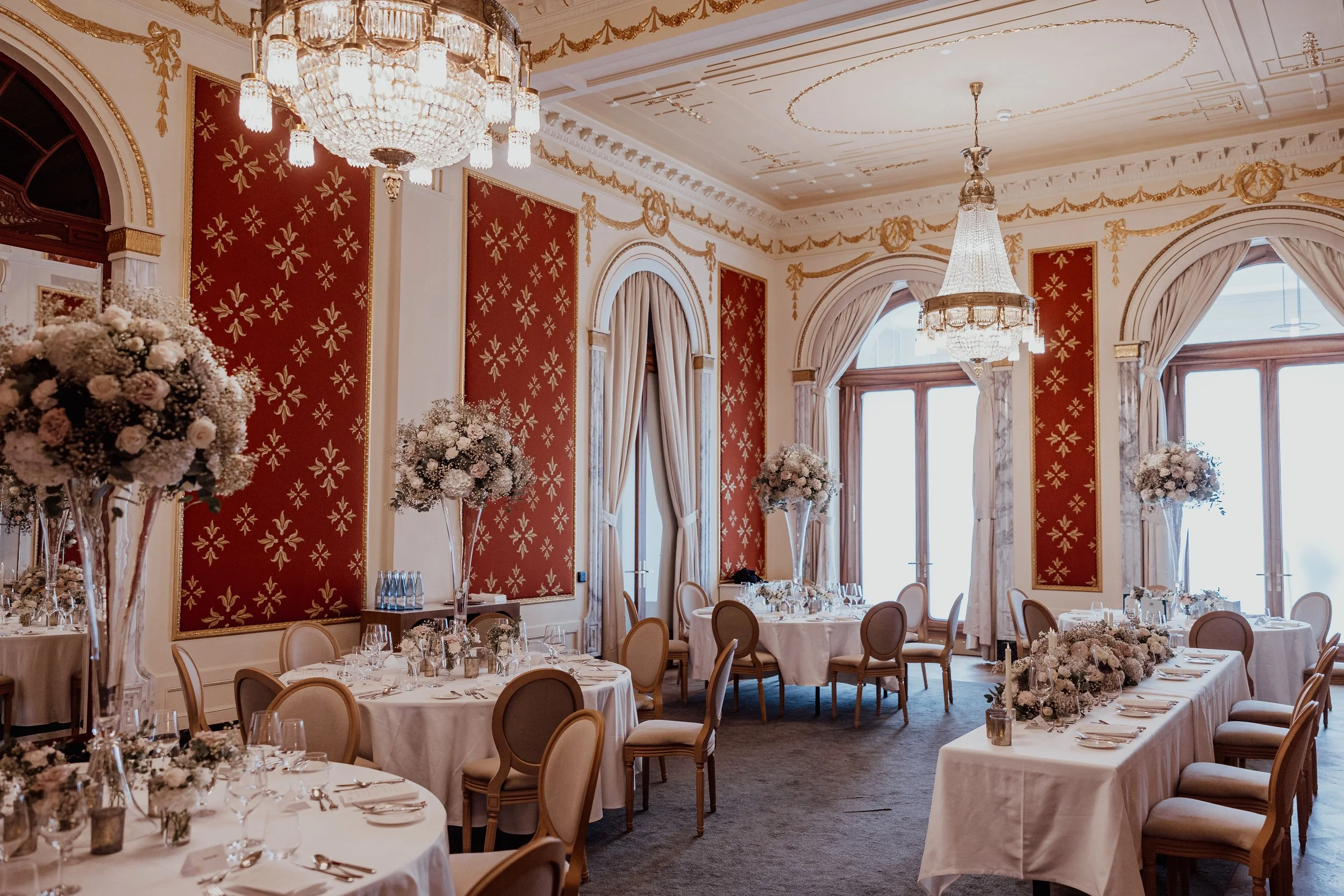 Brautpaar Mandarin Oriental Palace Luzern
