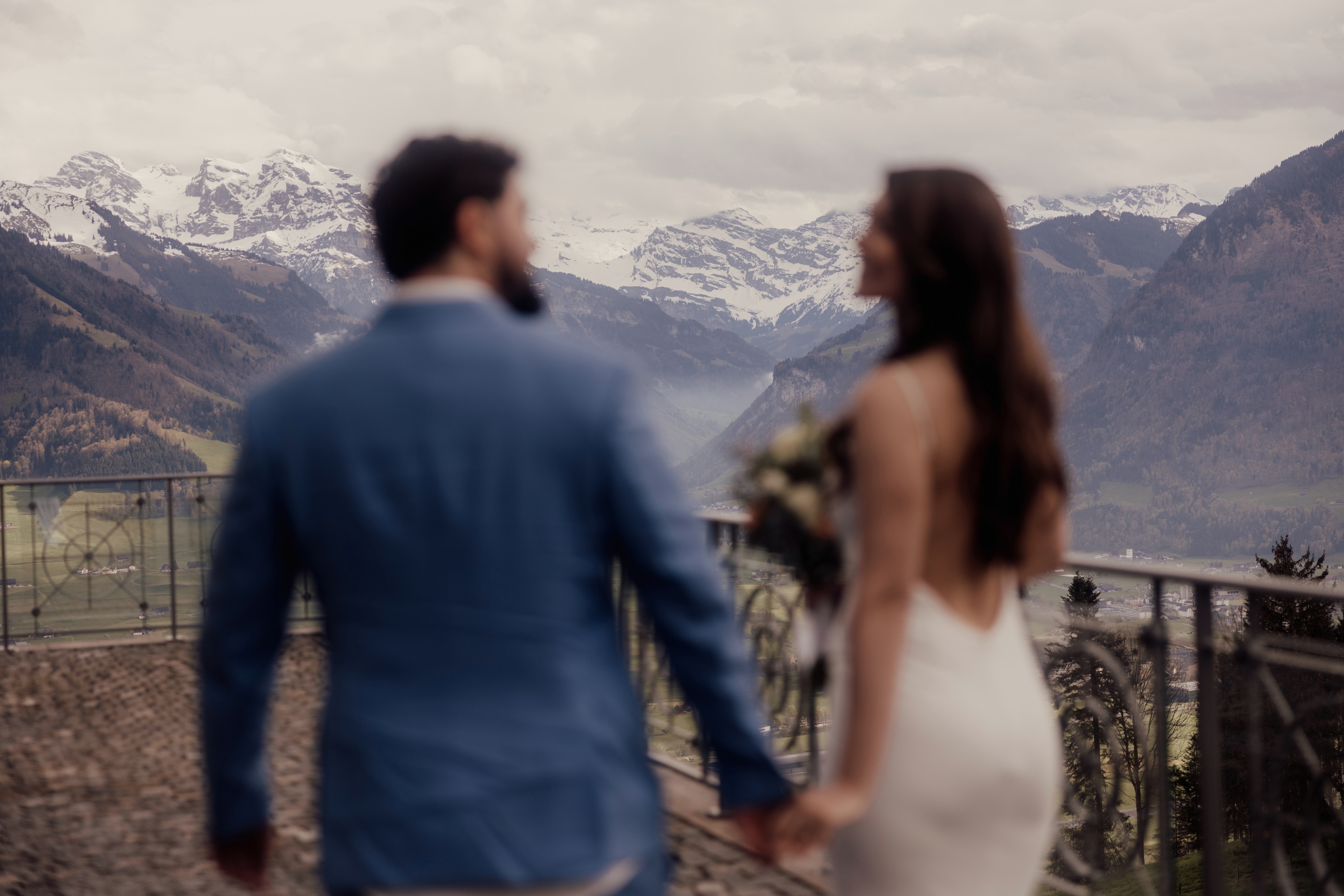 Hochzeitsfotografie Hotel Villa Honegg Ennetbürgen
