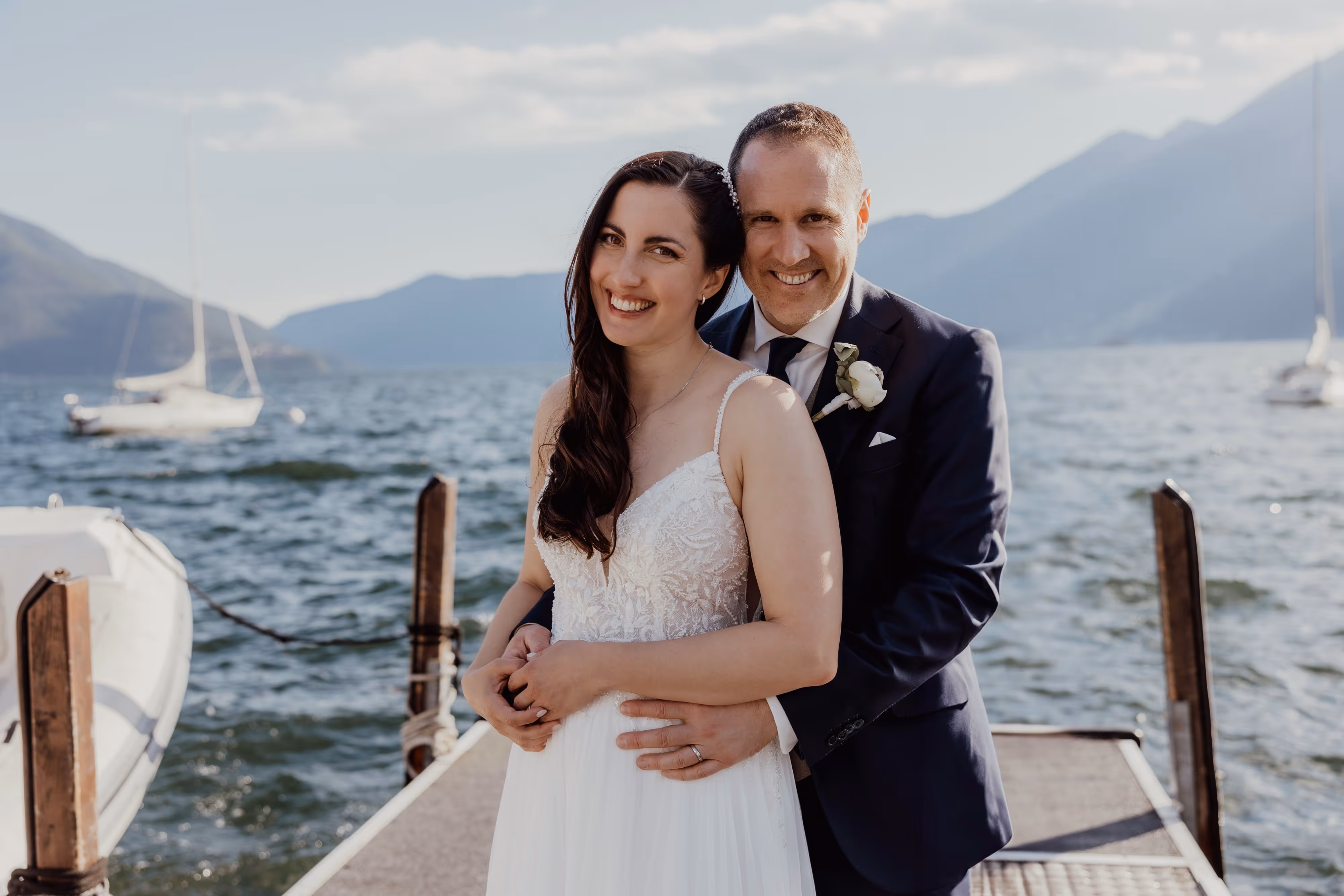 Wedding Couple Ticino Switzerland Lago Maggiore