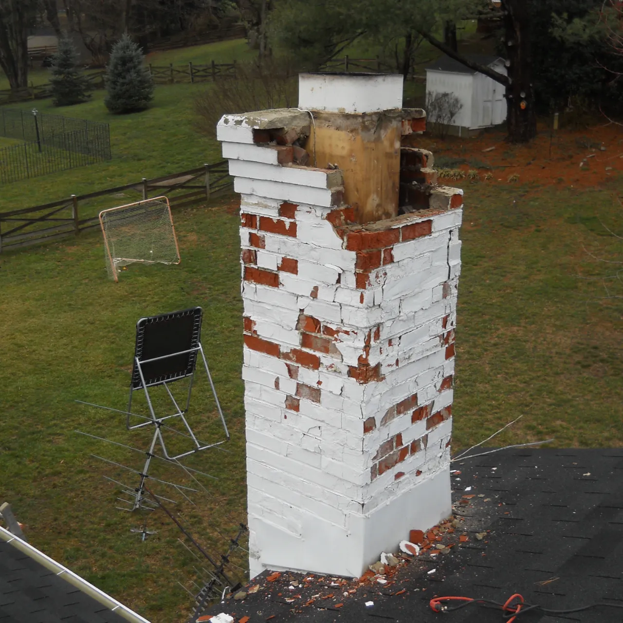 home before siding replacement