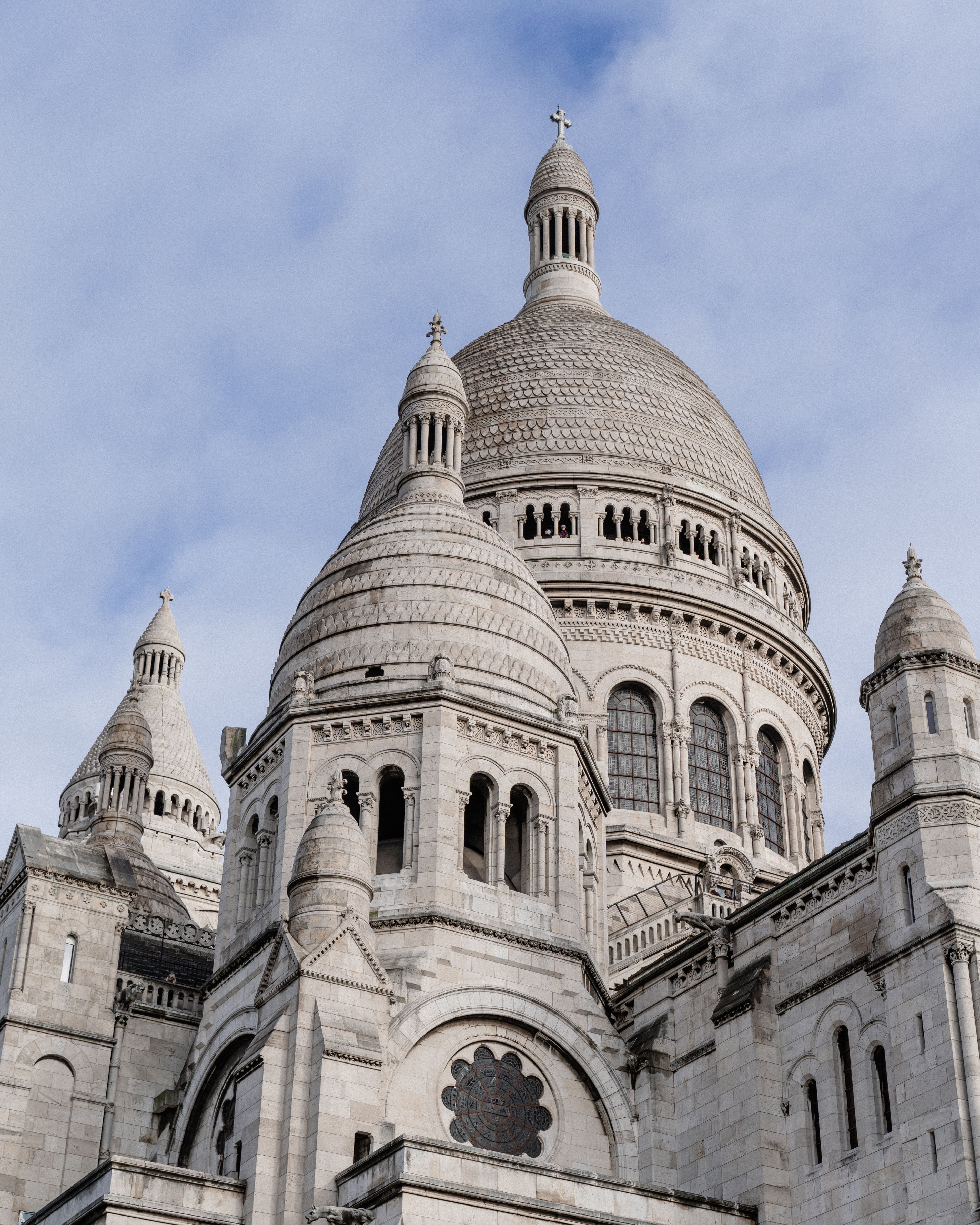 Photo vue sur le Sacré Coeur Terrass" Hotel Montmartre Paris