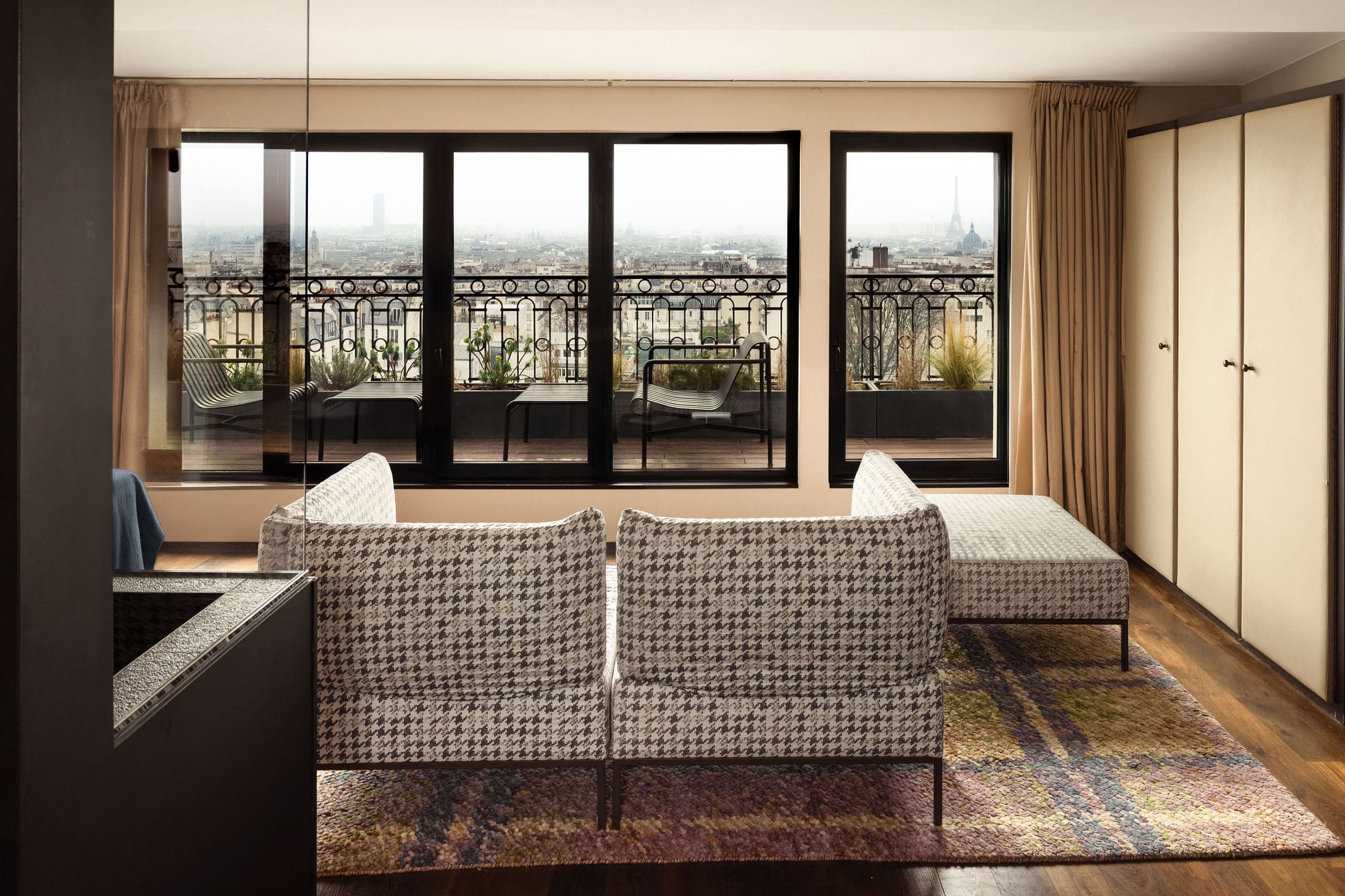 Penthouse at the Terrass Hotel Montmartre, Paris