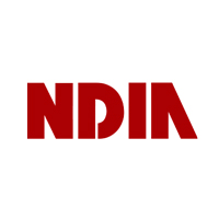 NDIA logo in all red