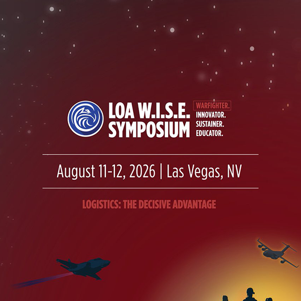 Graphic image detailing date and location of LOA symposium