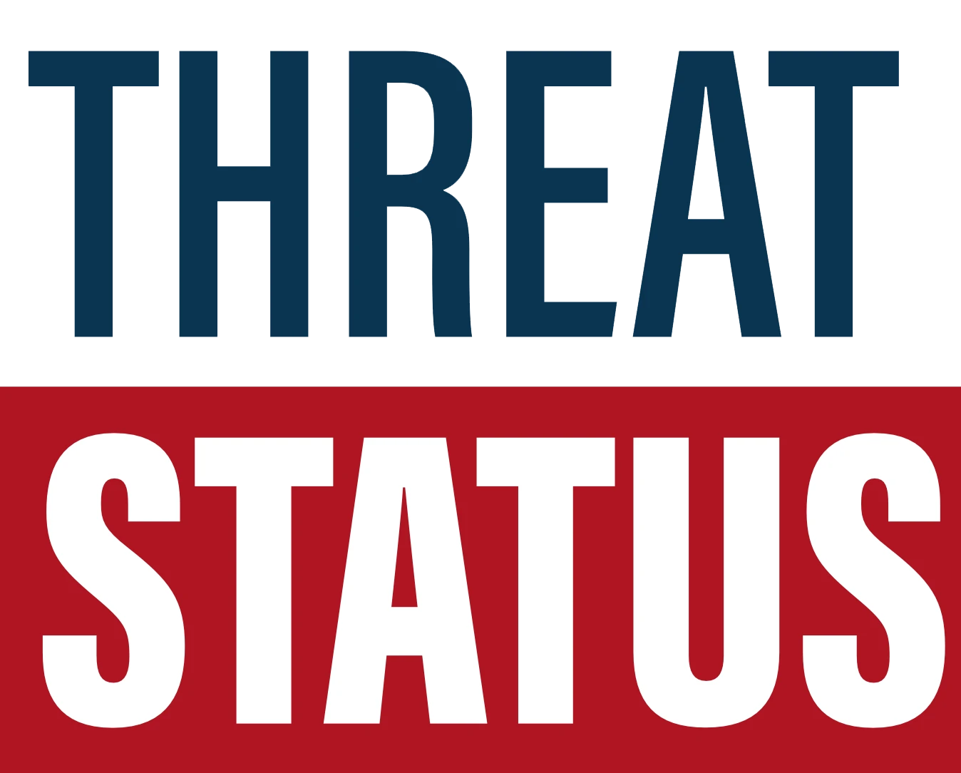 Threat Status logo stacked