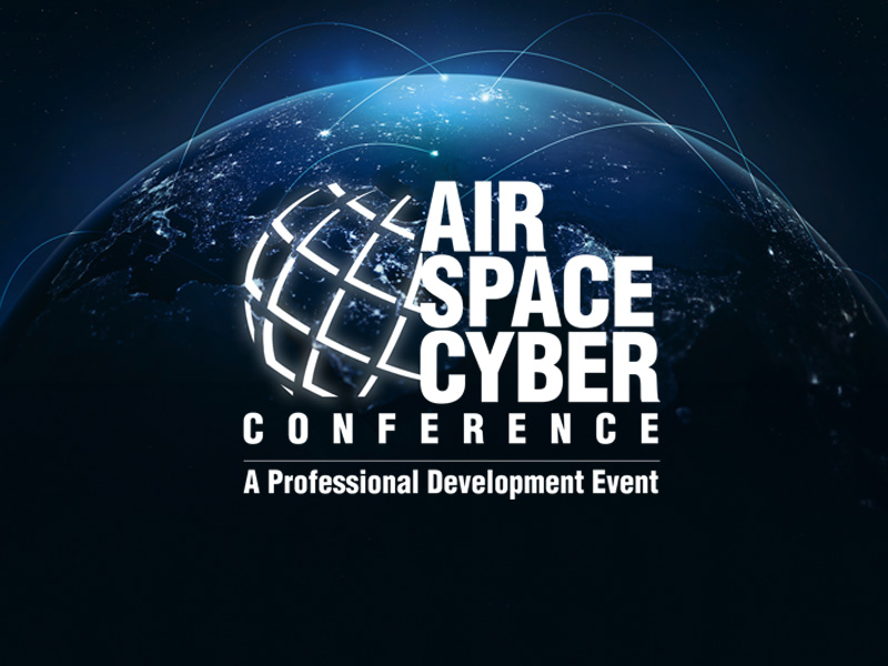 Air Space and Cyber logo graphic